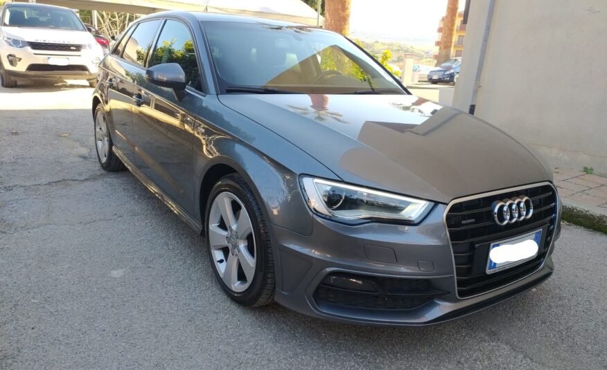 AUDI A3 S-LINE QUATTRO 2.0 150cv 2016 IVA ESPOSTA