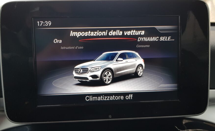 MERCEDES GLC 4MATIC 2.2 204cv 2018 IVA ESPOSTA