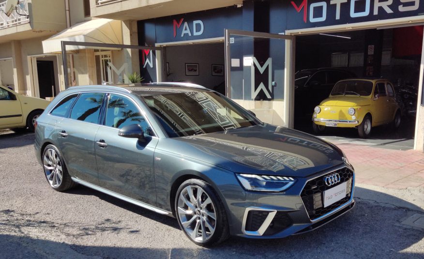 AUDI A4 AVANT S-LINE 2.0 TDI QUATTRO 190CV S-TRONIC DESIGN IVA