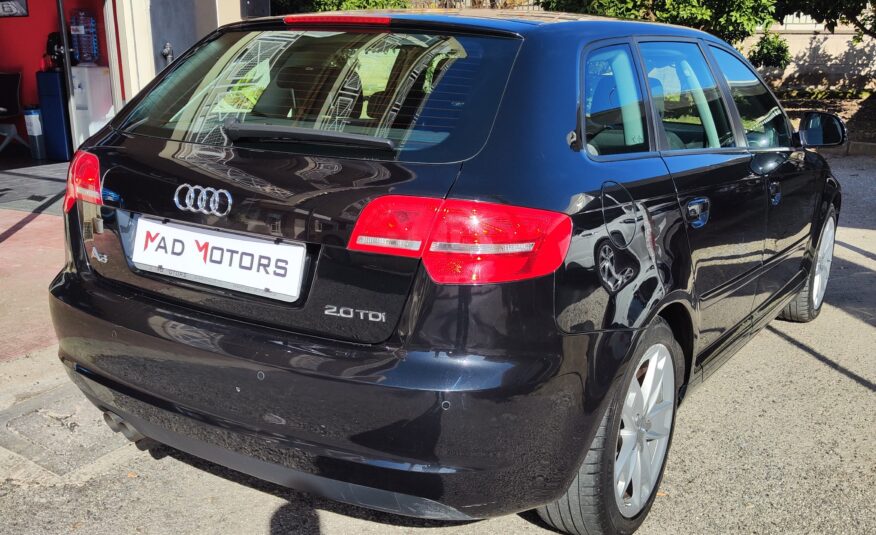 Audi A3 SPB 2.0 TDI 170 CV ANNO 2010