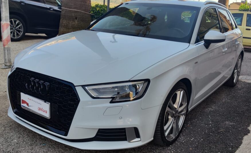 Audi A3 SPB 2.0 150CV S tronic S LINE 2018