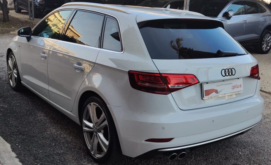Audi A3 SPB 2.0 150CV S tronic S LINE 2018