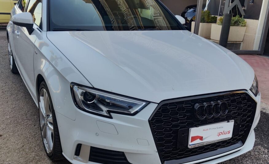 Audi A3 SPB 2.0 150CV S tronic S LINE 2018