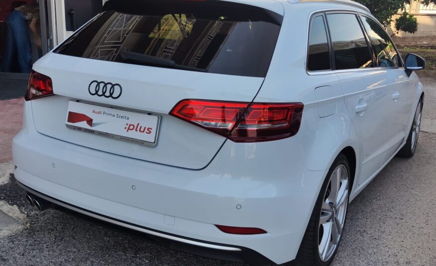 Audi A3 SPB 2.0 150CV S tronic S LINE 2018