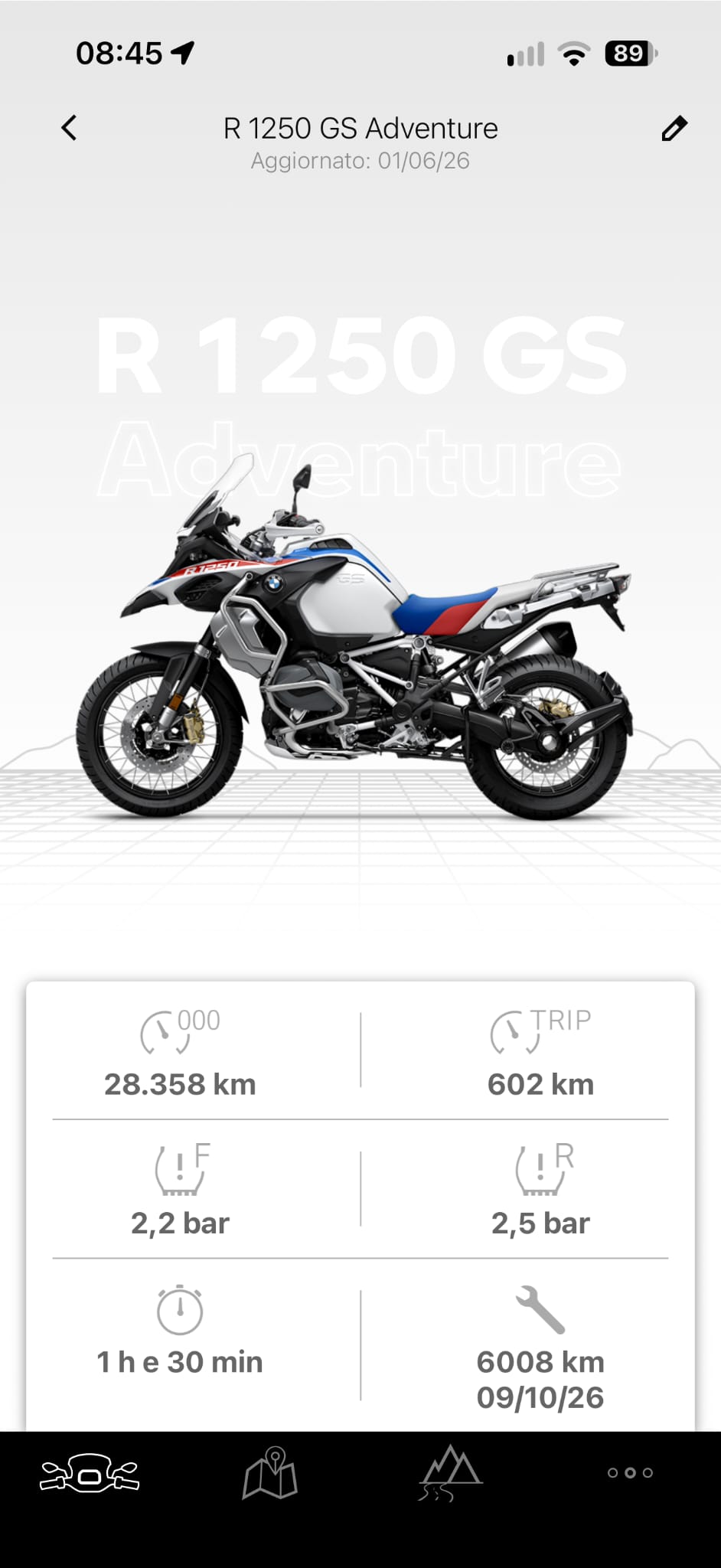 Bmw GS 1250 Adventure-Rallye 2021